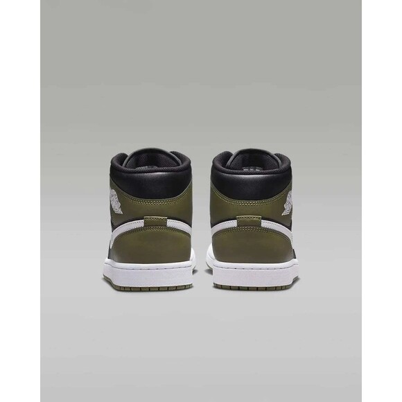 11.5M - [NEW] Men's Air Jordan 1 Mid Shoes 'Black' DQ8426-092 - Picture 5 of 8